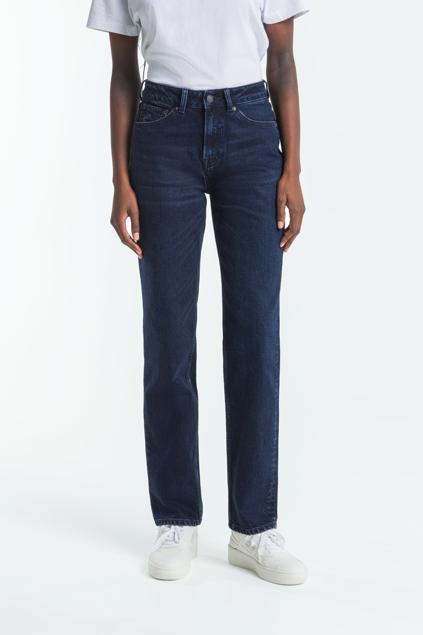 Kings Of Indigo Inoe Jeans Xavier Blue Black Worn Taglia: W26L32 | Jeans straight fit Outlet | Donna | Nero