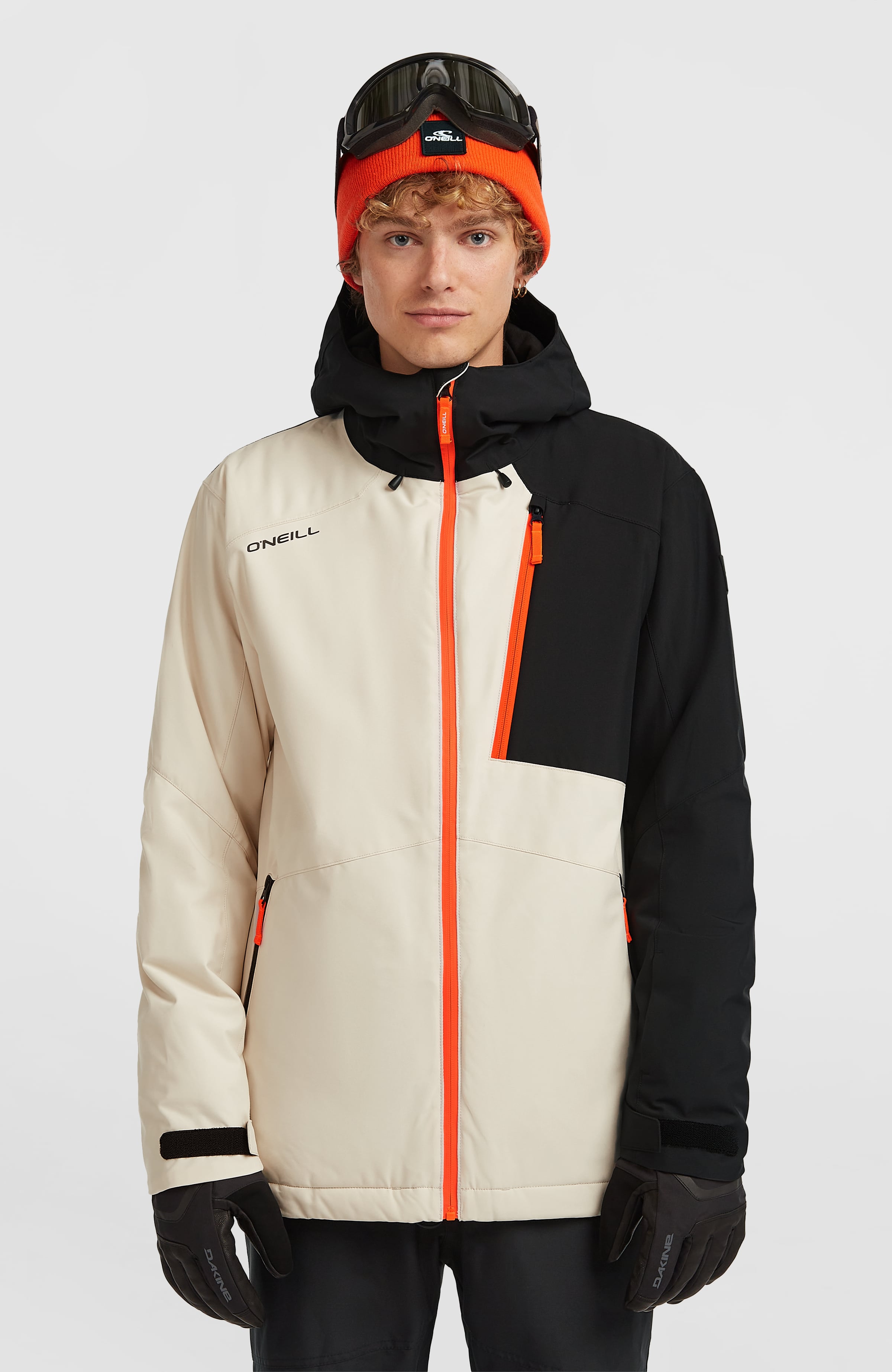 O'Neill Fwc'cruz Block Snow Jacket Macaron Colour Block Talla: S | Chaquetas de Invierno Outlet | Hombre | Blanco