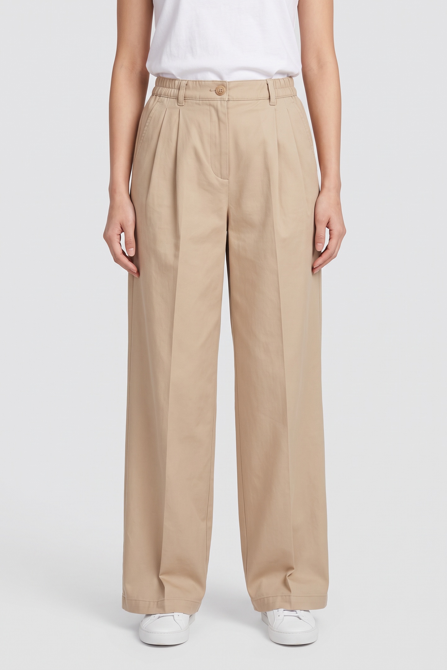 A.P.C. Trousers Ginny Beige Maat: 34 | Pantalons Outlet | Dames | Beige