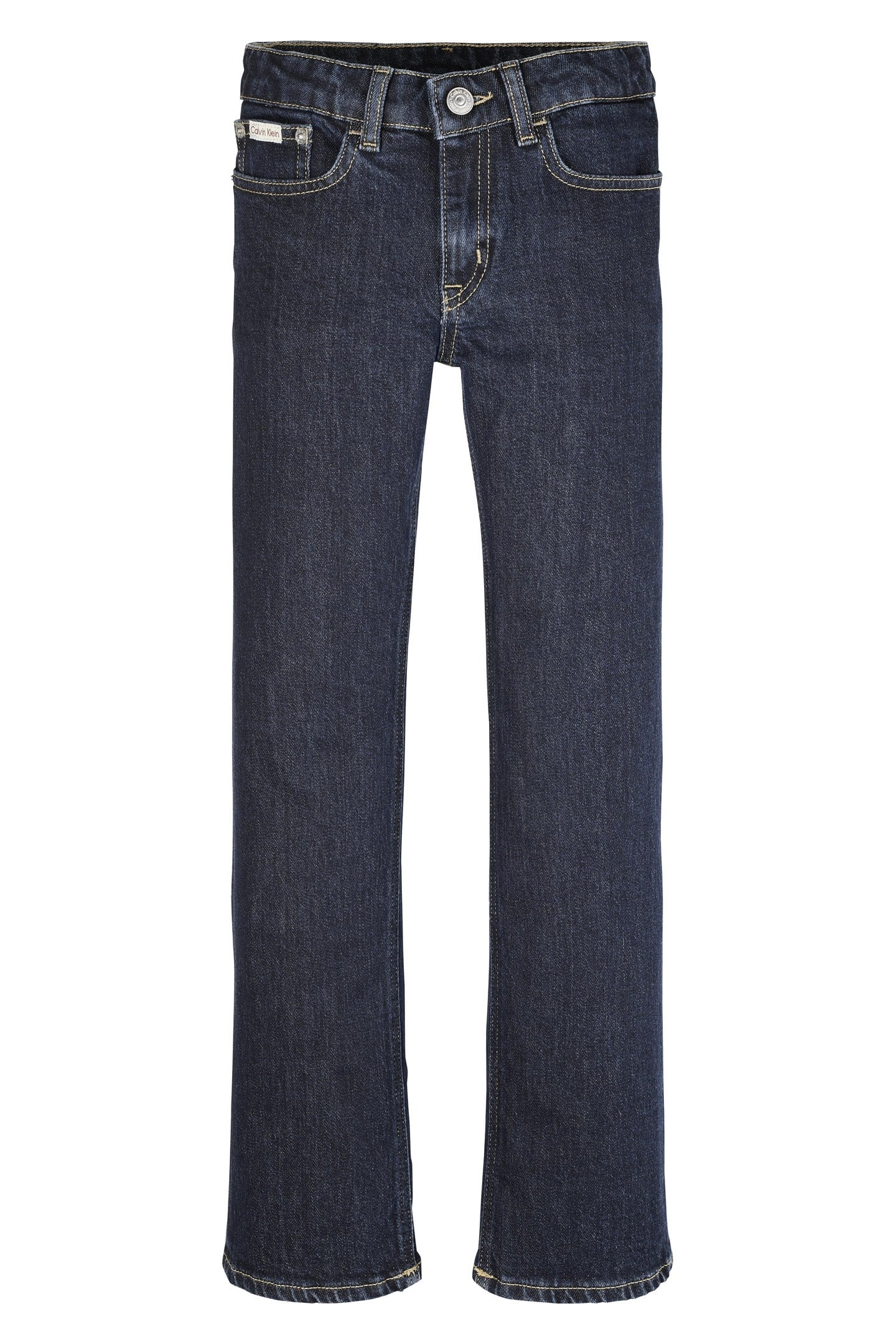Calvin Klein Girls Mid Rise Straight Night Blue Comfort Taille: 8Y | Jeans Outlet | kids | Le Noir