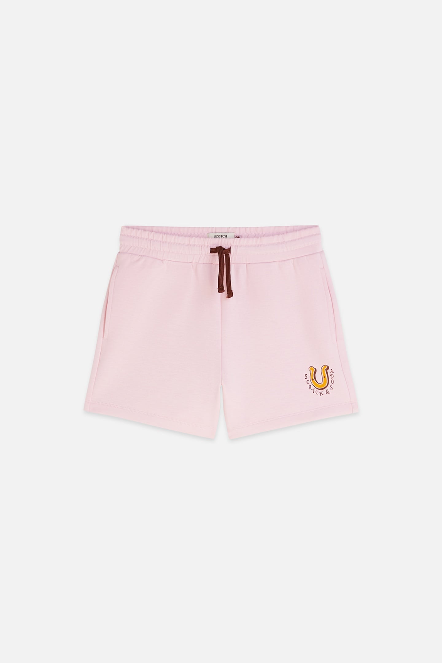 Scotch & Soda Girls Viscoseblend Sweatshorts Dark Pink Taille: 14 | Pantalons Outlet | kids | Rose
