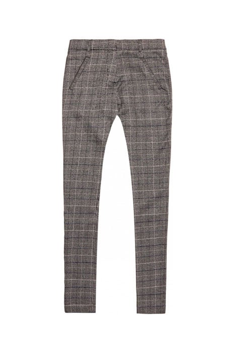 Circle of Trust Girls Aggy Grey Melange Check Maat: 16Y | Broeken Outlet | Unisex | Grijs