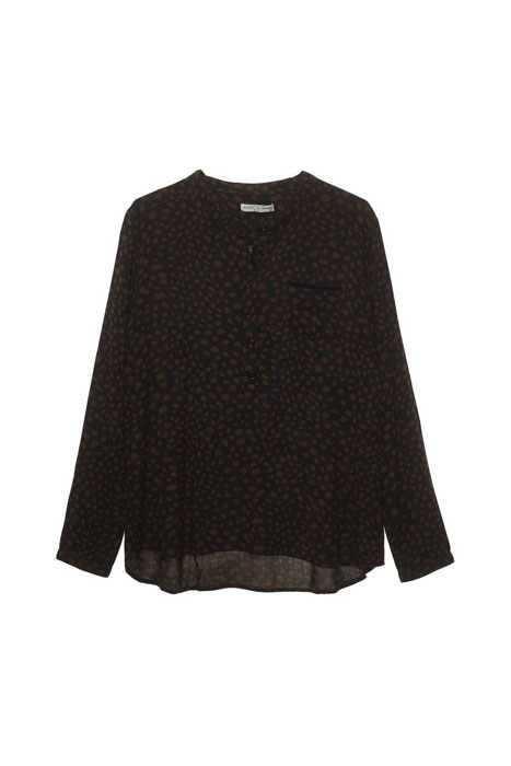 Circle of Trust Girls Ash Blouse Burnt Bordeaux Maat: 16Y | Overhemden Outlet | kids | Bruin