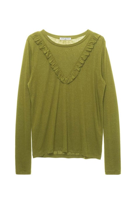Circle of Trust Girls Dara Top Bright Brass Maat: 10Y | Overhemden Outlet | Unisex | Groen
