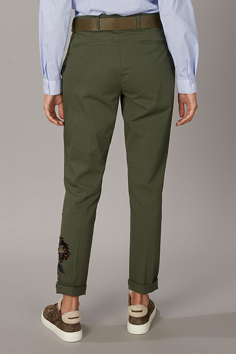 BASIC PANT FLOWER GREEN 5