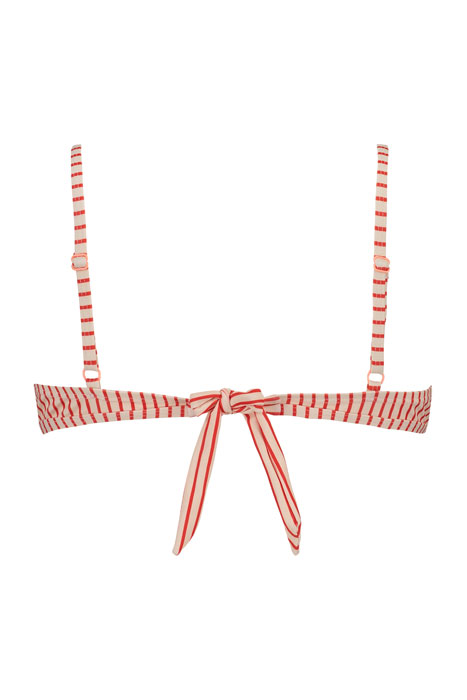 ROMY TRIANGLE TOP BORA BORA STRIPE CREAM 2