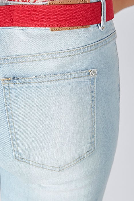 FITTED JEANS WITH STUDS BLUE 4
