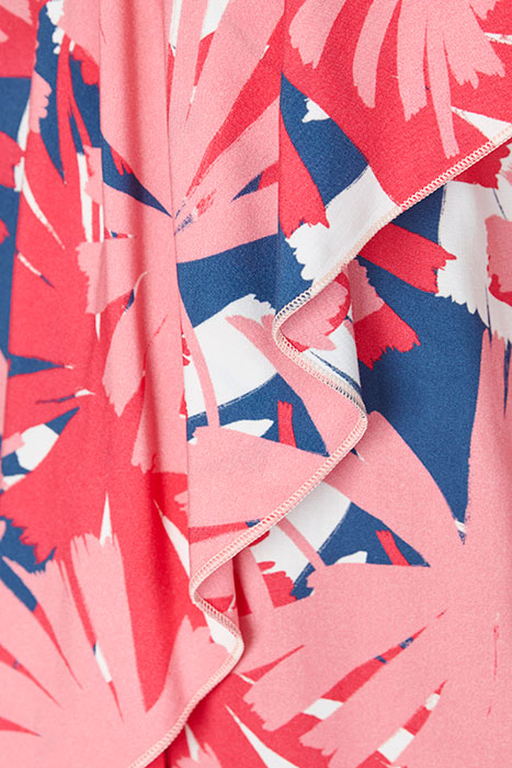 VISCOSE SHIRT WITH VOLANT PINK 4