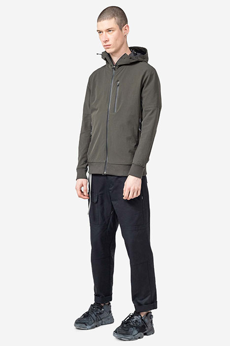 SOFTSHELL HOODIE DARKGREEN 2