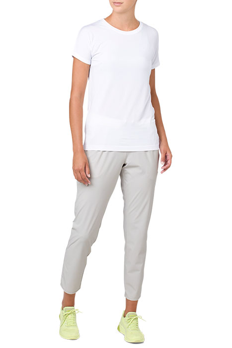 CREW NECK SS TOP BRILLIANT WHITE 4