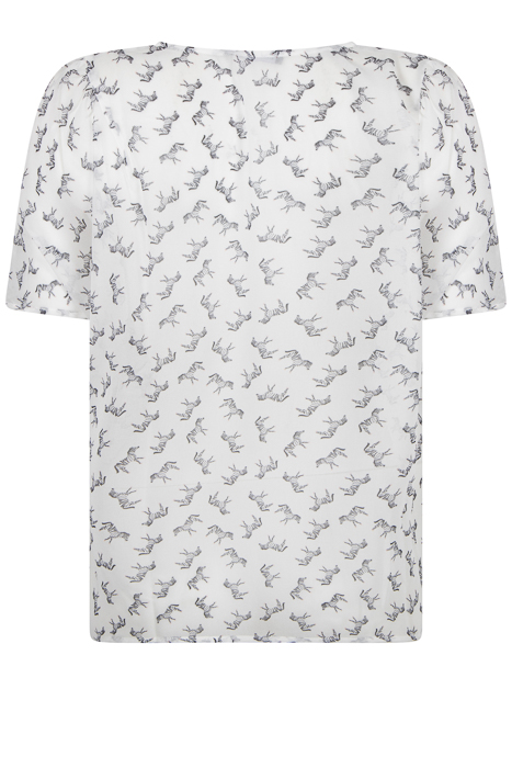 PR FANCY SHOULDER SHSL SHIRT WHITE 2