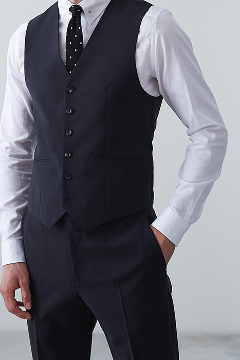BELIEF W-MIXER WAISTCOAT NAVY 2