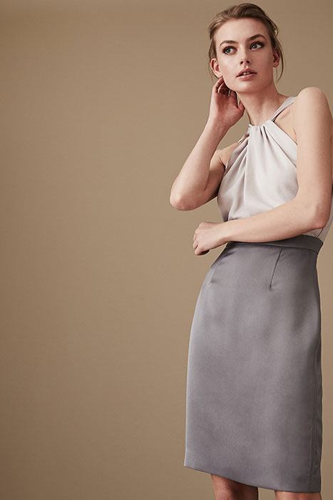 MAISIE-CONTRAST DRESS ASH PINK 3