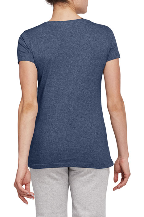 SPORT LOGO TEE GRAND SHARK HEATHER/BRILLIANT WHITE 3