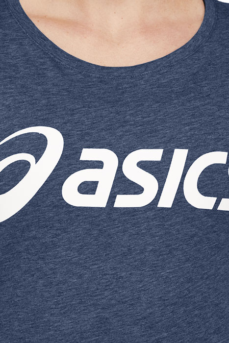 SPORT LOGO TEE GRAND SHARK HEATHER/BRILLIANT WHITE 9