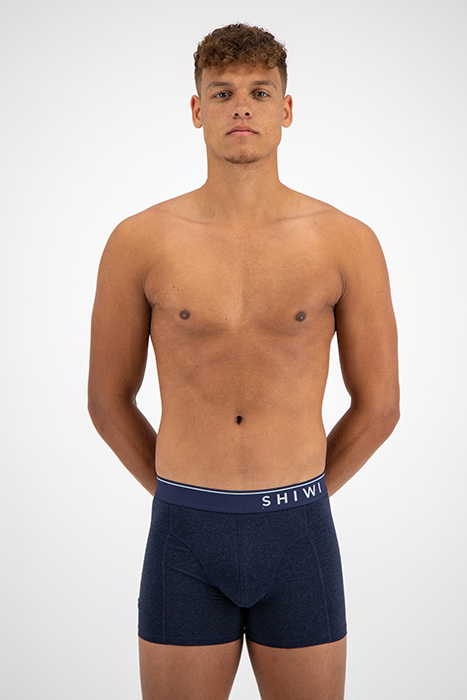 MEN BOXERSHORT SOLID DARK NAVY 3