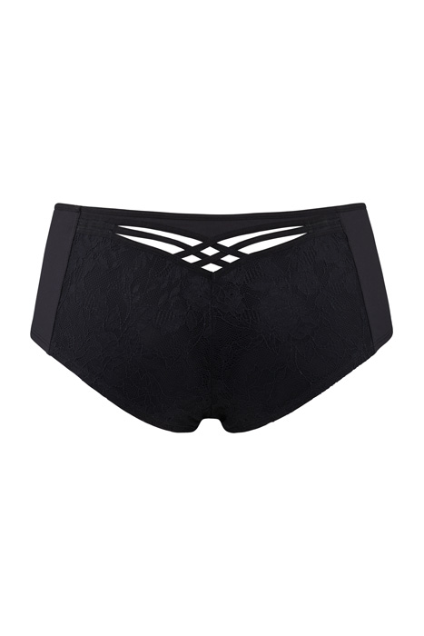 DAME DE PARIS BLACK LACE BOW BRAZILIAN SHORTS 4