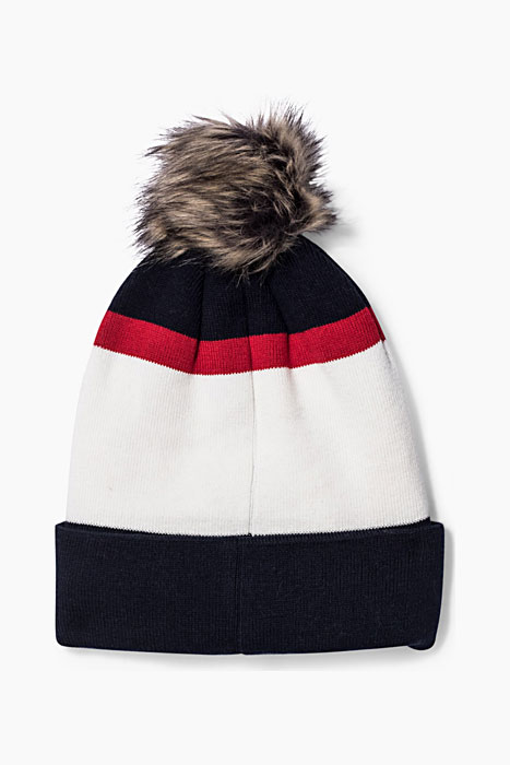 BONNET POMPON NAVY 3
