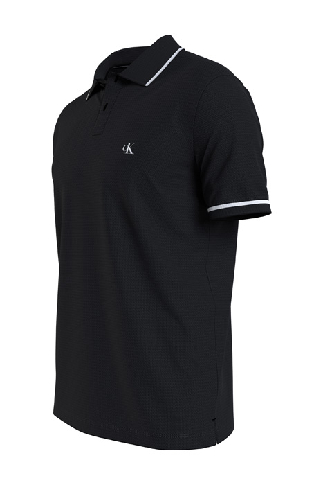 TIPPING SLIM POLO CK BLACK 3