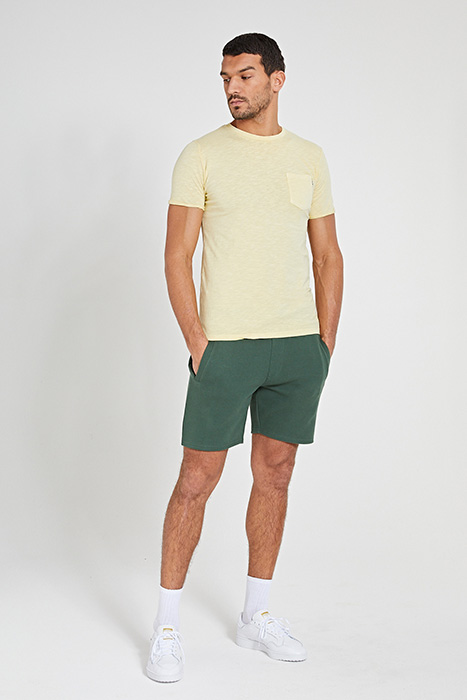 MEN PIQUE SWEAT SHORT MAVIS CILANTRO 4