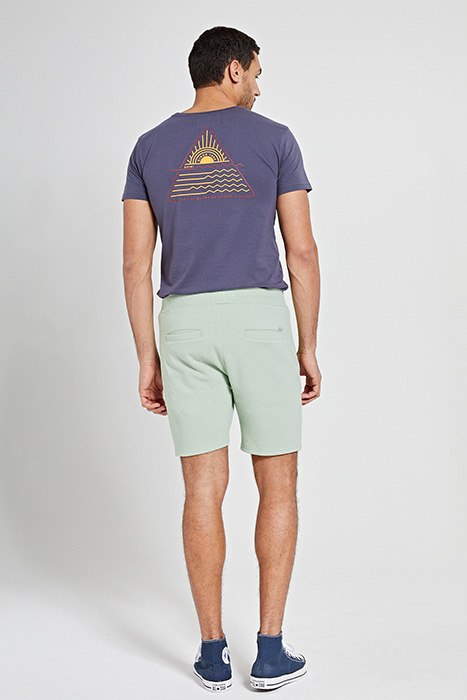 MEN PIQUE SWEAT SHORT MAVIS MIAMI PISTACHE 3