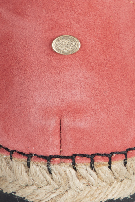 ESPADRILLE SANDALET 2 CM LUXURY SUEDE PINK 4