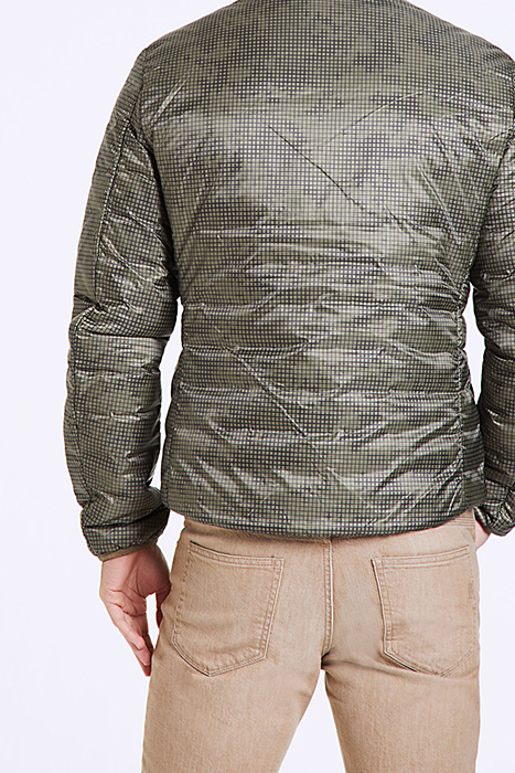 KHAKI PADDED JACKET 2