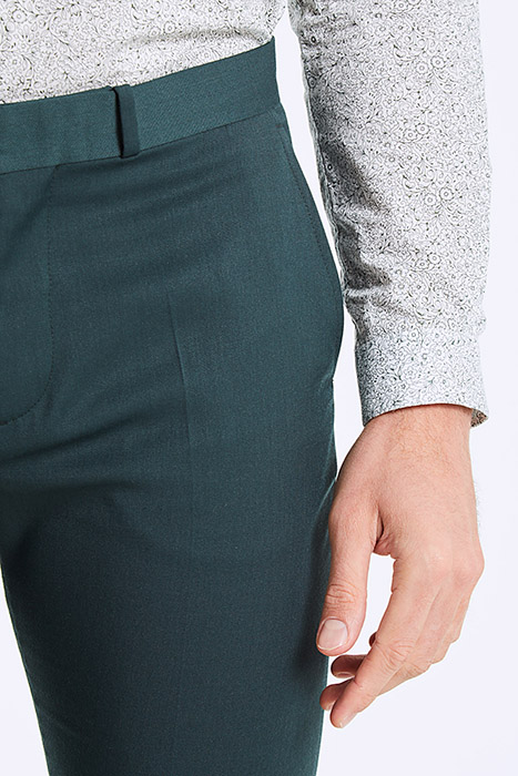 BLUE GREEN SUIT TROUSERS 3