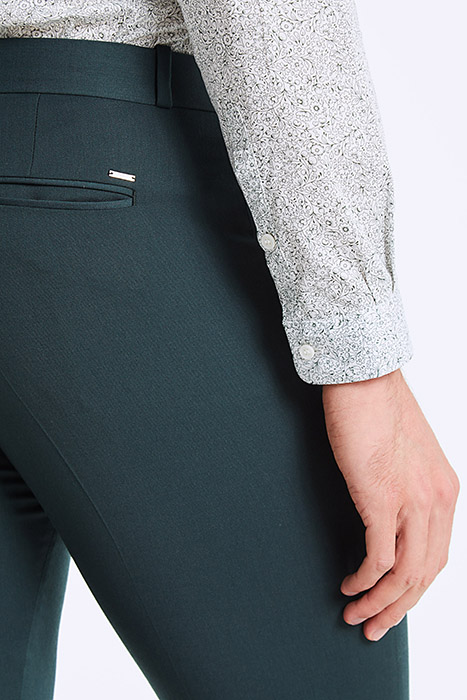 BLUE GREEN SUIT TROUSERS 4