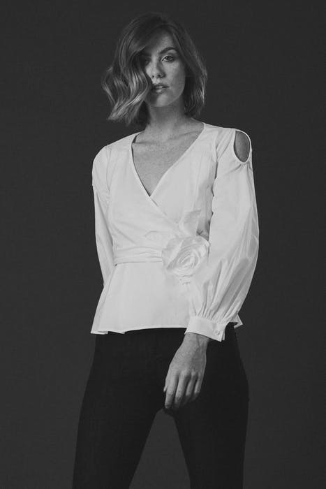 Anne Fontaine Lola-h19 White Maat: 42 | Blouses Outlet | Dames | Wit