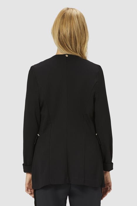 BLAZER WITH PEARL DETAIL BLACK 3