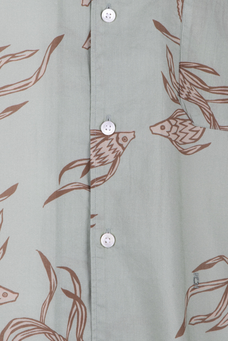 RESORT SHORT SLEEVE SHIRT SOFT SAGE 3