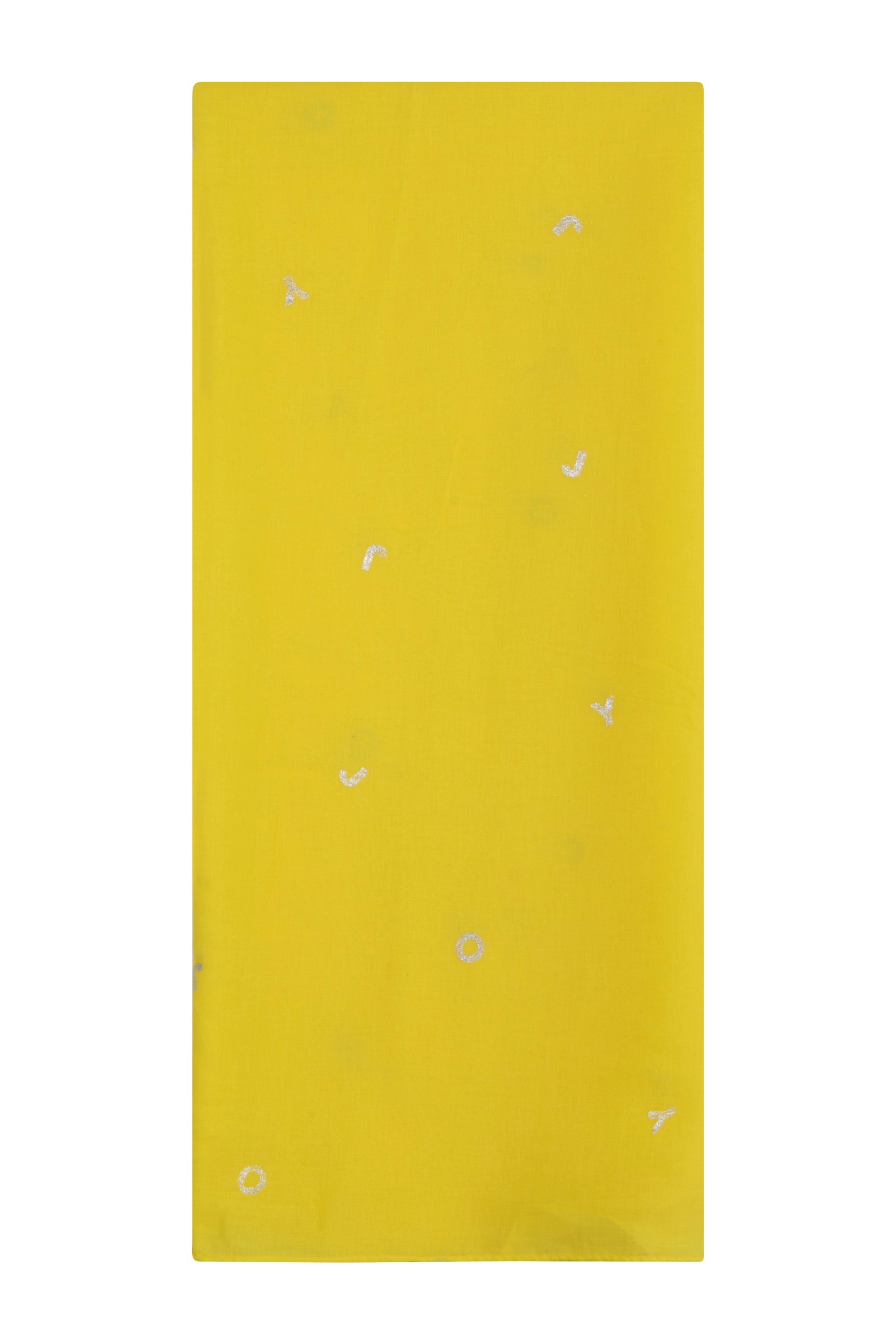 SCARF WOVEN BLAZING YELLOW 4