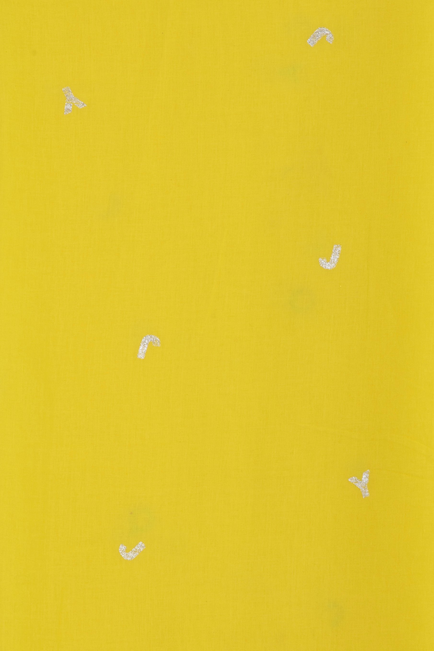 SCARF WOVEN BLAZING YELLOW 3