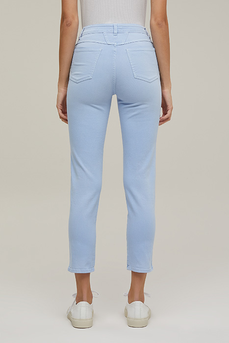 PEDAL PUSHER OXFORD BLUE 2