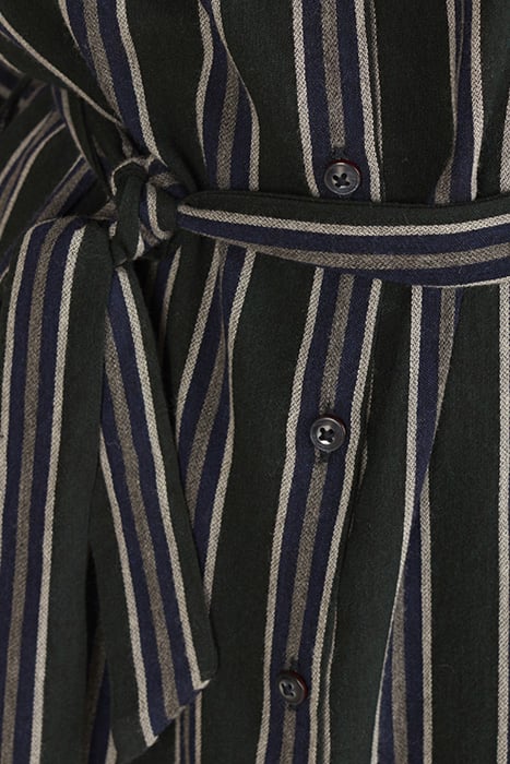 KIMONO SLEEVE SHIRT DRESS GREEN W90057 6