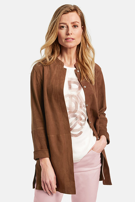 BLAZER / LEATHER JACKET BROWN 3