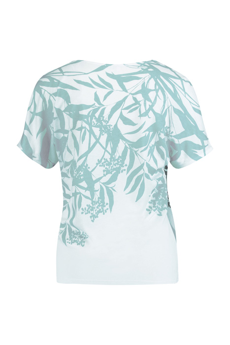 BLOUSE TOP, WITH A MIXED PATTERN MULTI-COLORED 2