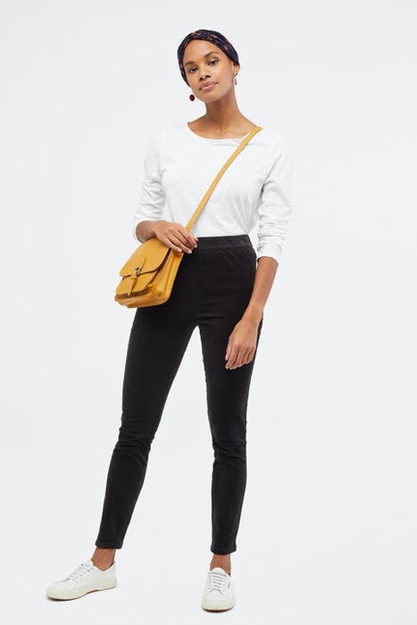 CORD JEGGING GREY PLAIN 1