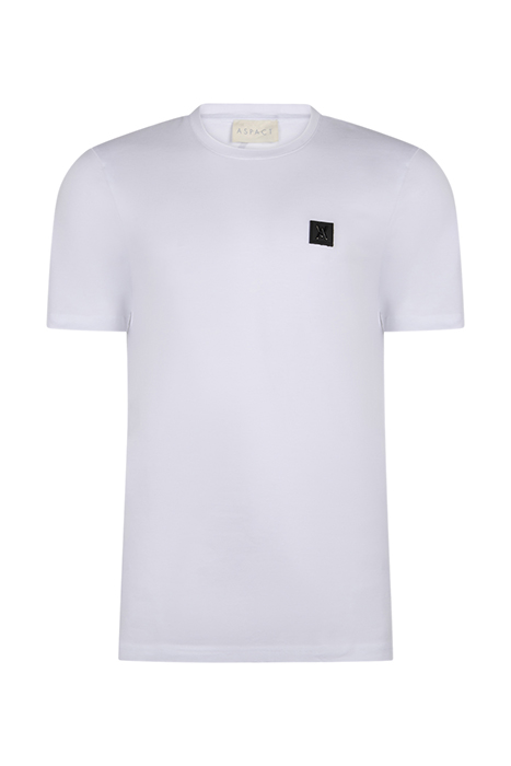 Aspact Peace Tee White Maat: XL | T-shirts met Print Outlet | Heren | Wit