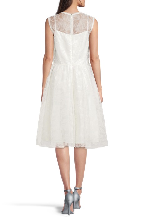 ZATCHBELL ABITO ORGANZA STAMPA WHITE 3