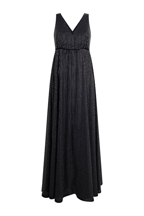 FREEZER ABITO GEORGETTE FULL S BLACK/CRYSTAL 7