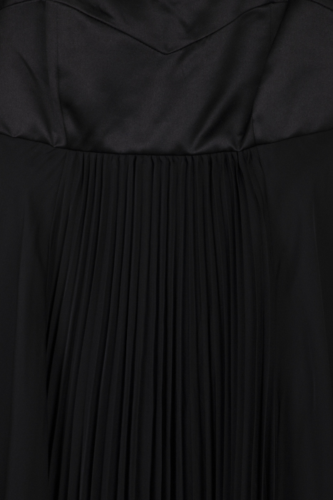 BIANCANEVE 1 ABITO CHIFFON BLACK 6