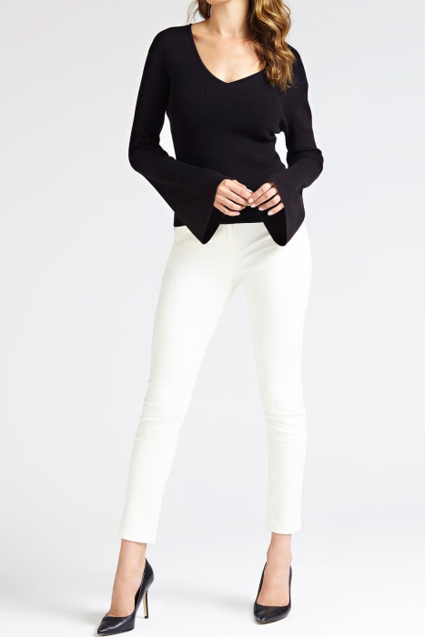 MIALEN SWEATER TOP JET BLACK A996 4