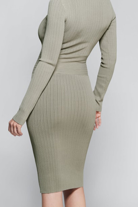 ALEXIA SWEATER DRESS TOTALLY TAUPE 2