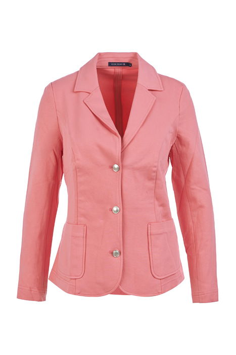 FLEECE BLAZER APPLIED POCKET PINK 2