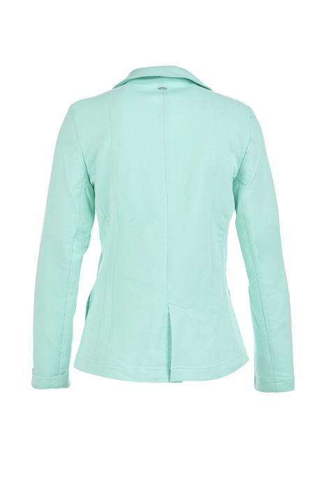 FLEECE BLAZER APPLIED POCKET GREEN 2