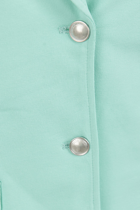 FLEECE BLAZER APPLIED POCKET GREEN 3