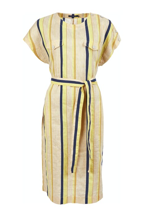 DRESS CHESTPKT FLAP YELLOW 1