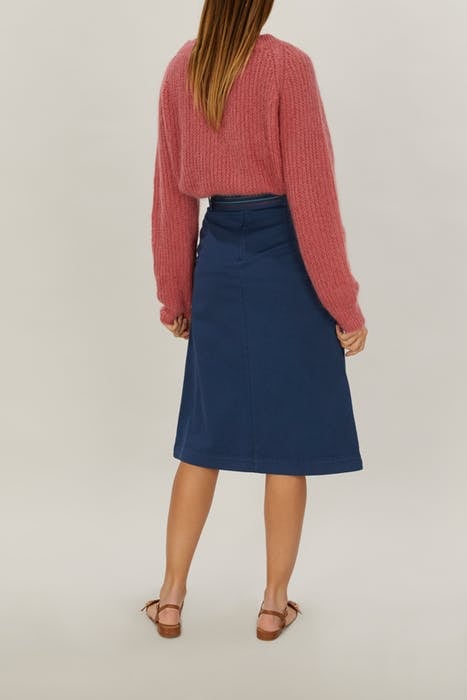 HIGH WAIST SKIRT FANCY BELT OCEAN 5